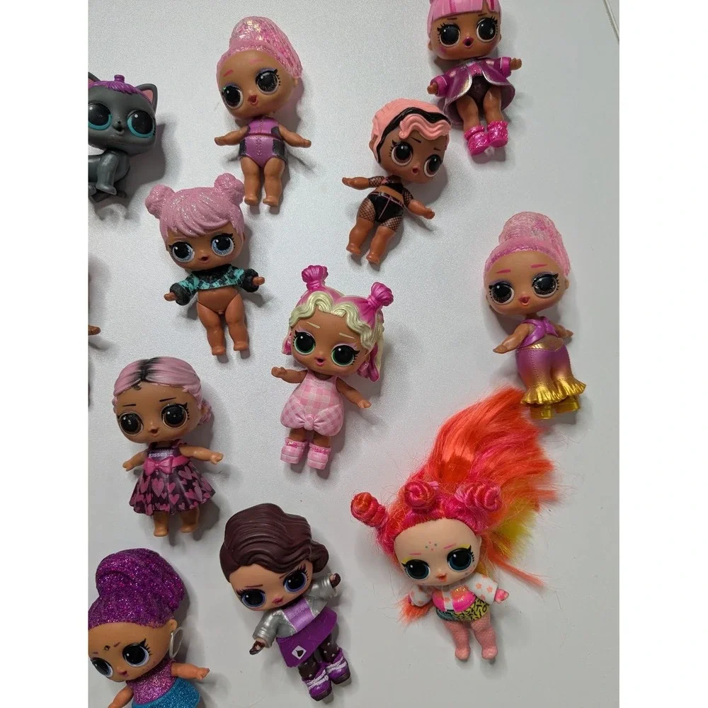 Doll Lot L.O.L. Surprise! Pink Glitter Series Collectible Figures